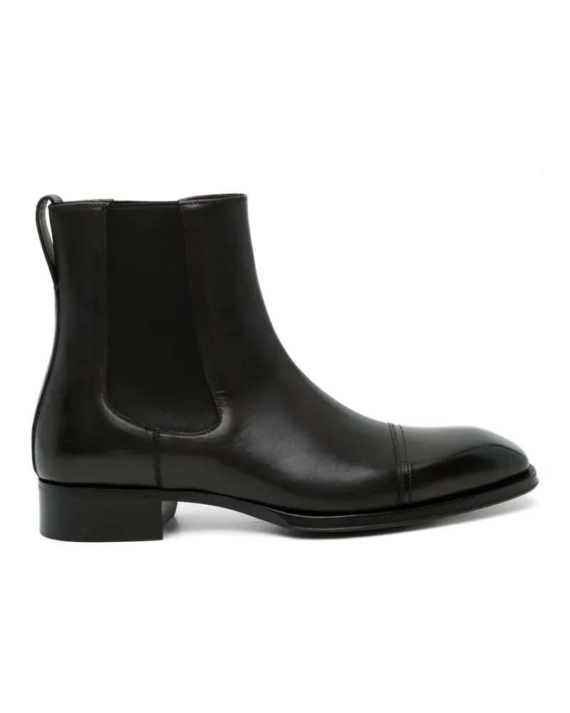 Tom Ford Elkan Chelsea-Boots - Schwarz Schwarz