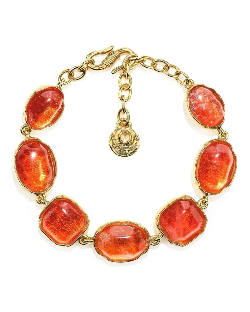 Goossens Paris Armband mit Cabochons - Gold Gold