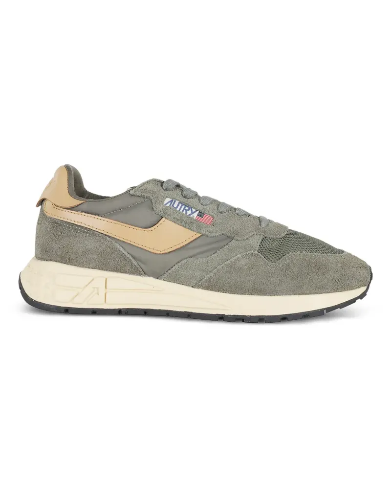 AUTRY Reelwind Sneakers mit Wildleder-Einsätzen - Grün Grün