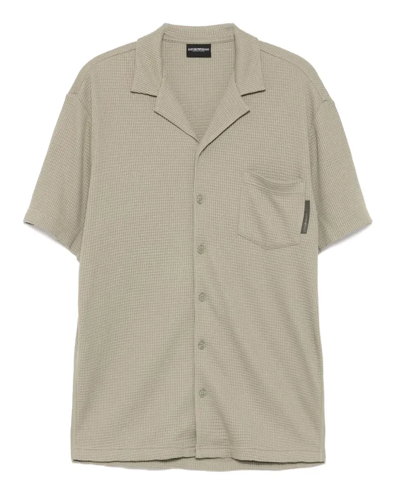 Emporio Armani Klassisches Hemd - Grün Grün