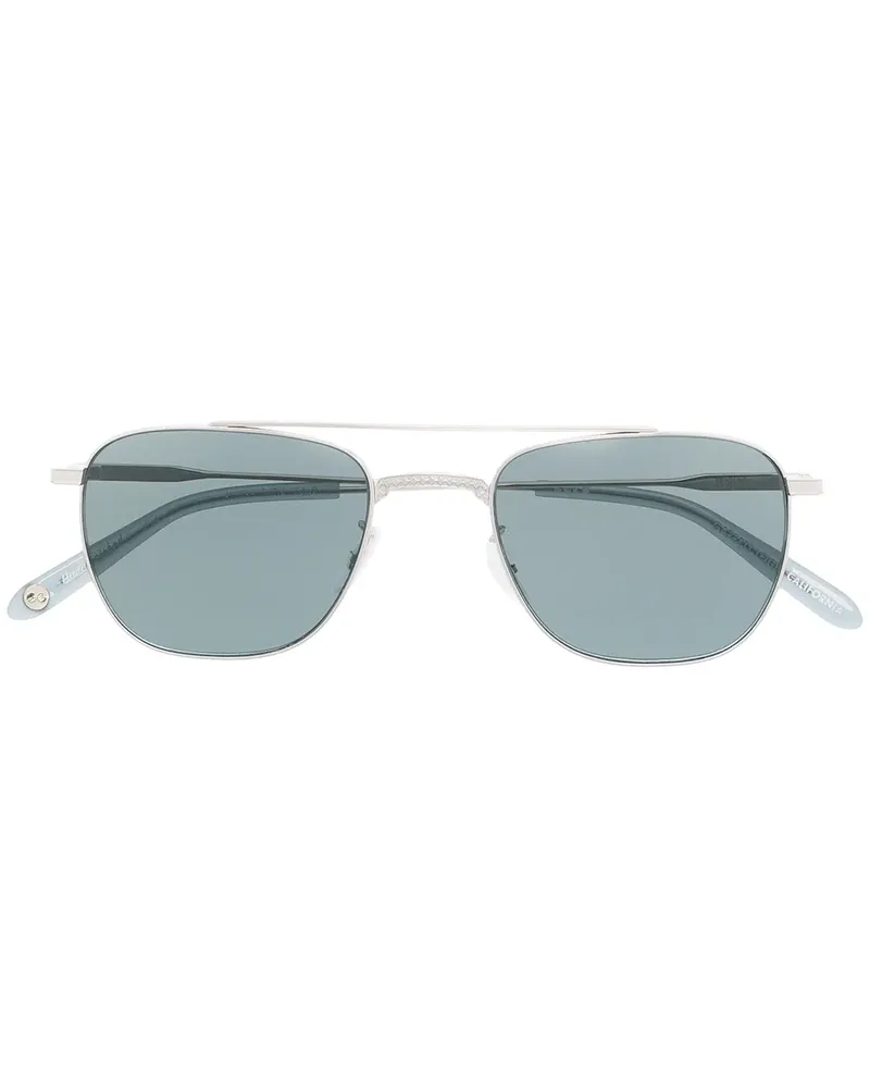 Garrett Leight Eckige Pilotenbrille - Silber Silber