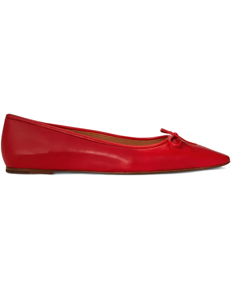 Ralph Lauren Ballerinas aus Leder - Rot Rot
