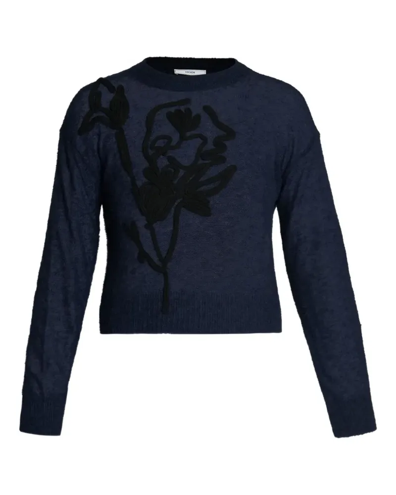Erdem Pullover mit Rundhalsausschnitt - Blau Blau