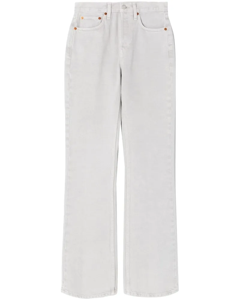 RE/DONE 70s Bootcut-Jeans mit hohem Bund - Nude Nude