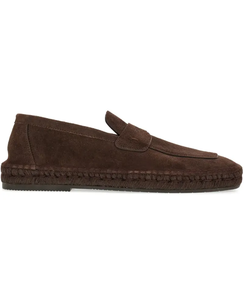 Ferragamo Espadrilles aus Wildleder - Braun Braun