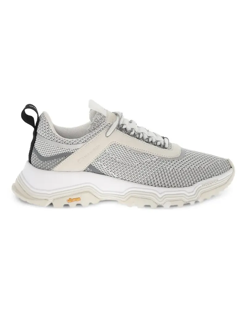 Woolrich Wildleder-Sneakers mit perforierter Kappe - Grau Grau