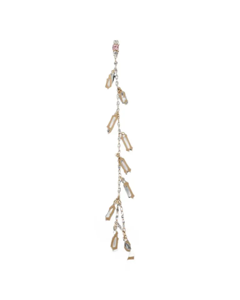 Dsquared2 monogram-charm clip-on earring - Gold Gold