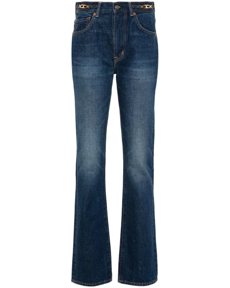 Tom Ford Whitney Straight-Leg-Jeans Blau