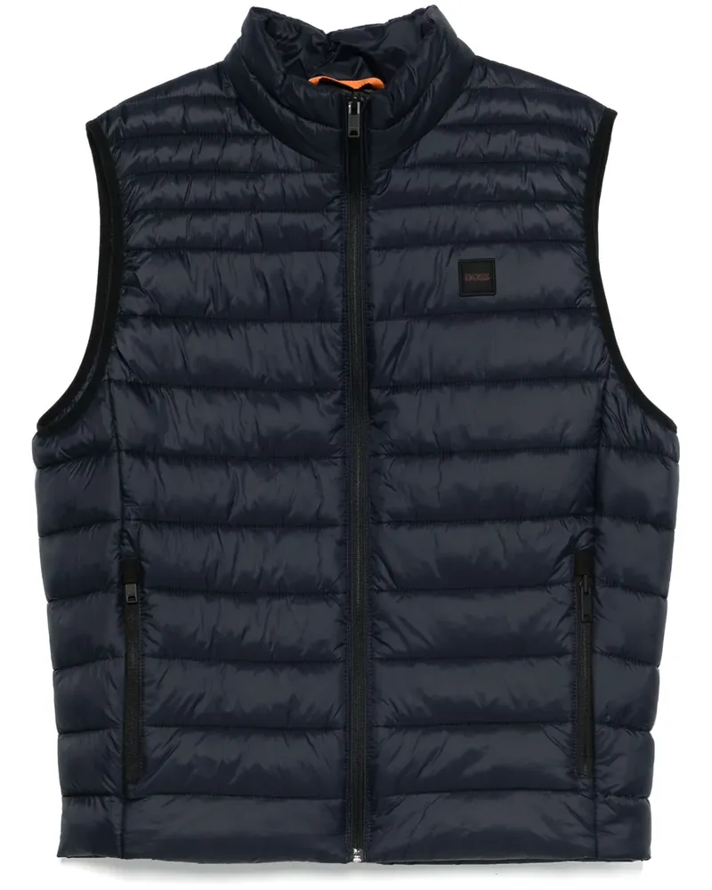 HUGO BOSS Wasserabweisende Weste - Blau Blau