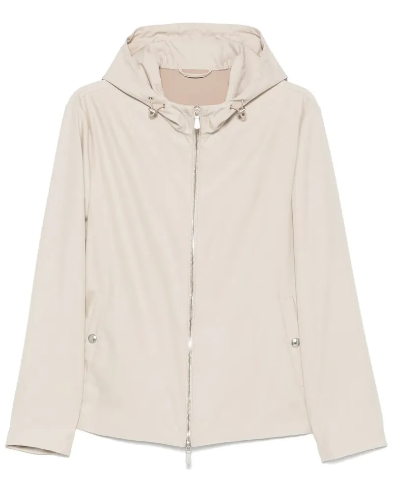Eleventy Jacke mit Kapuze - Nude Nude