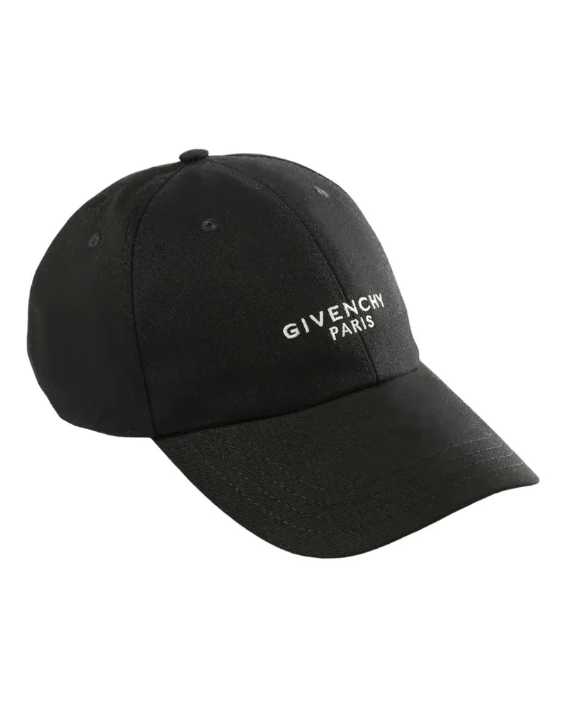 Givenchy Paris embroidered cap - Schwarz Schwarz