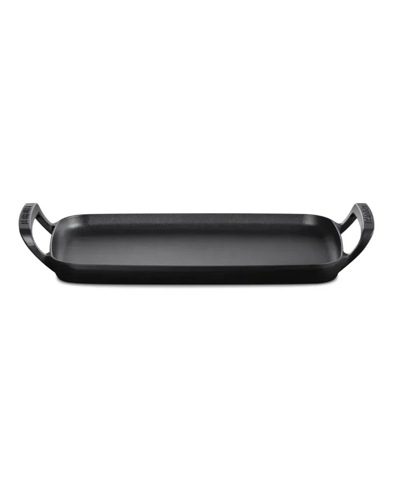 Le Creuset Rechteckiges Serviertablett - Schwarz Schwarz