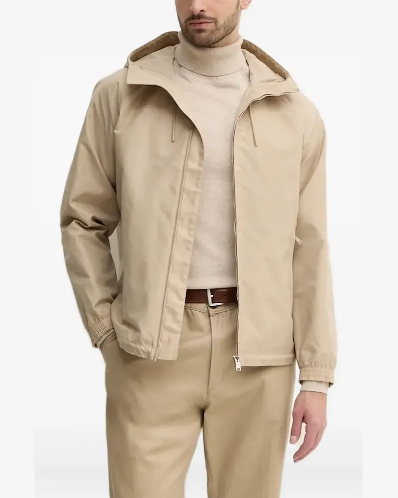 HUGO BOSS Kapuzenjacke mit Reißverschluss - Nude Nude