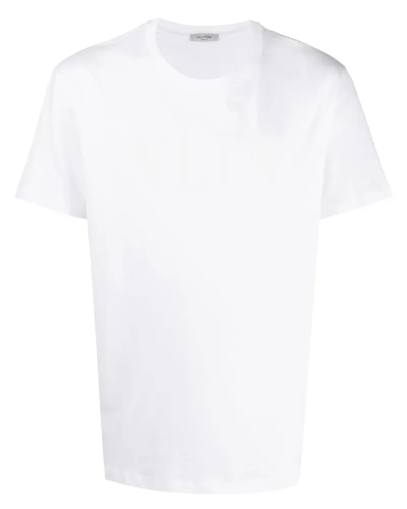 Valentino Garavani T-Shirt mit VLTN-Print - Weiß Weiß