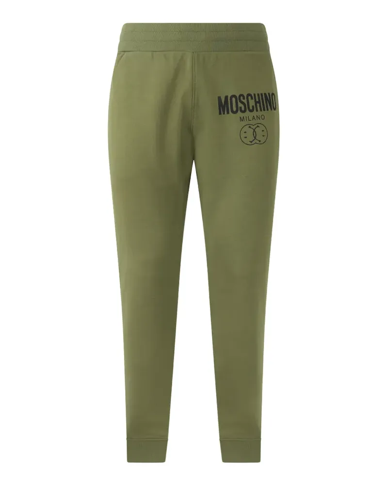 Moschino Jogginghose mit Logo-Print - Grün Grün