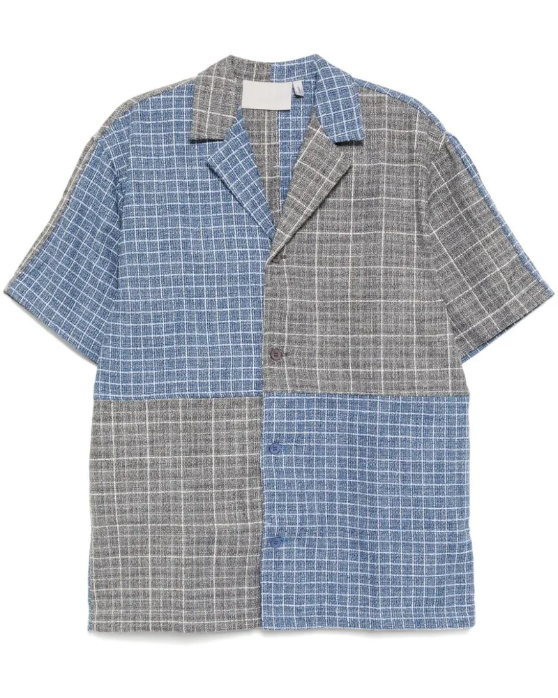 OFF DUTY Kariertes Hemd - Blau Blau