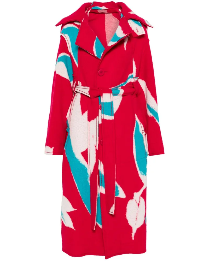 Issey Miyake Vigor Trenchcoat - Rosa Rosa