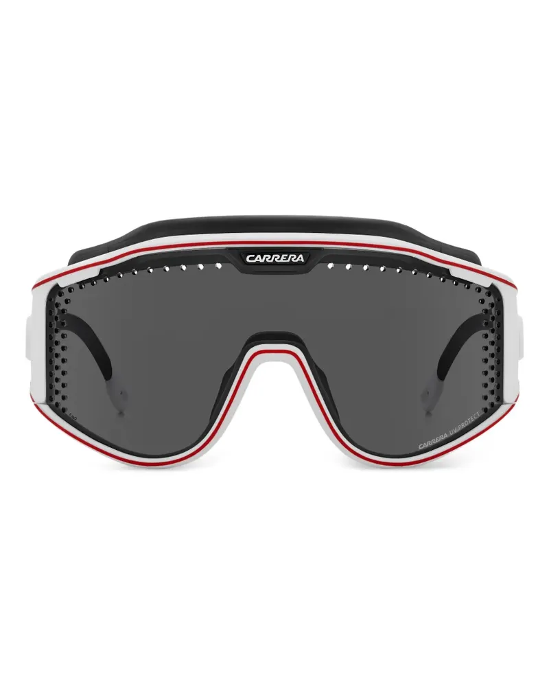 Carrera Perforierte Sonnenbrille - Weiß Weiß
