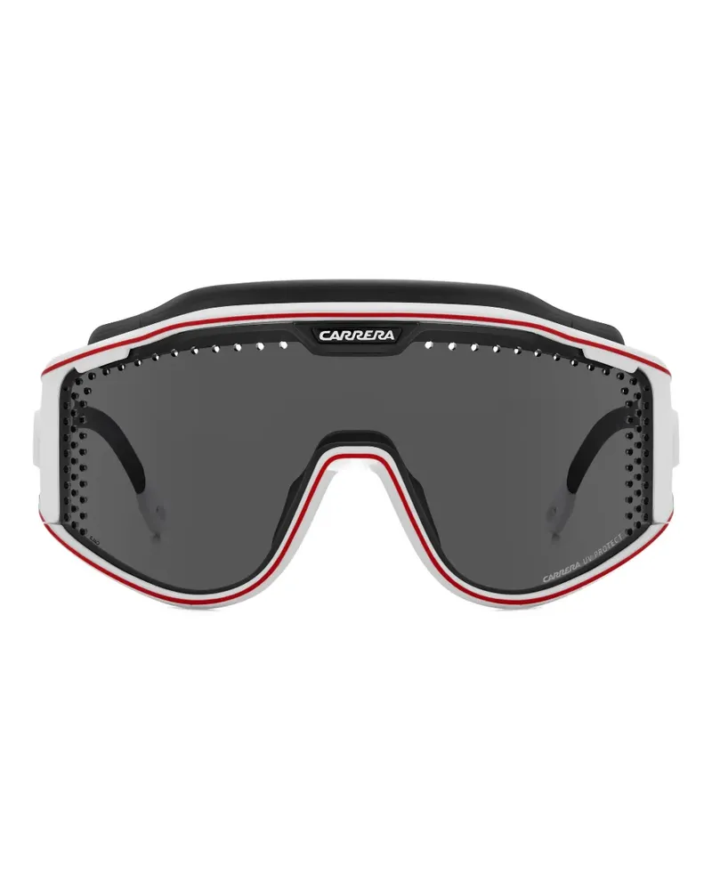 Carrera Perforierte Sonnenbrille - Weiß Weiß