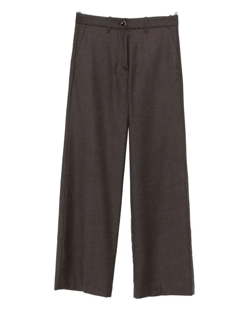nine:inthe:morning straight-leg trousers - Braun Braun