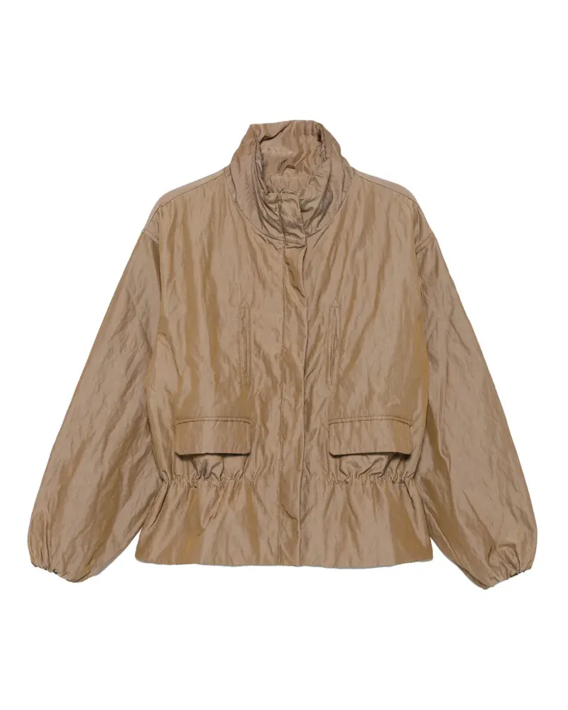 Paloma Wool Lorde Jacke mit geraffter Taille und Stehkragen - Grün Grün