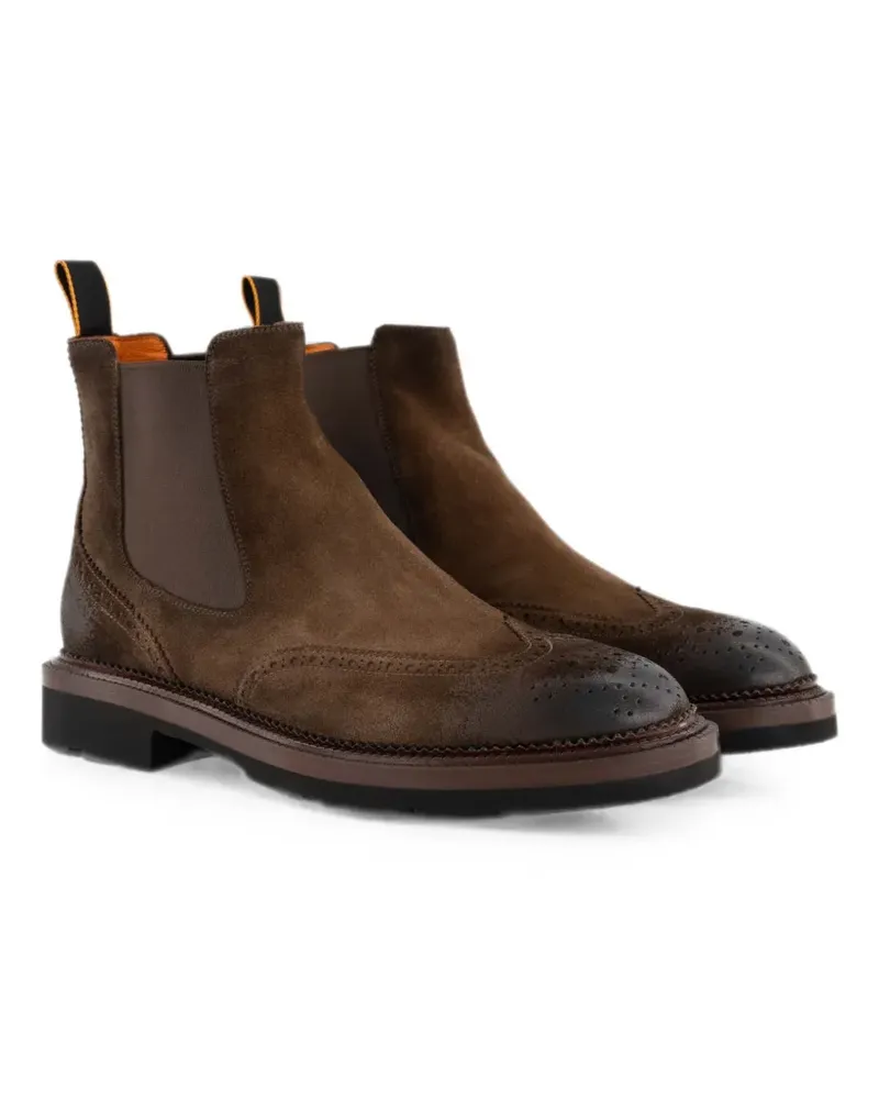 Santoni Kalamaboot ankle boots - Braun Braun