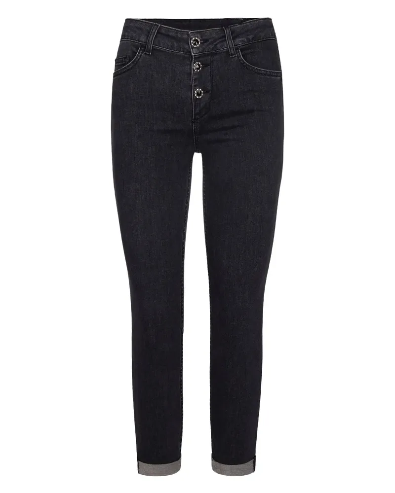 Liu Jo Jeans mit Zierknöpfen - Grau Grau