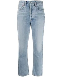 AGOLDE Schmale Skinny-Jeans Blau