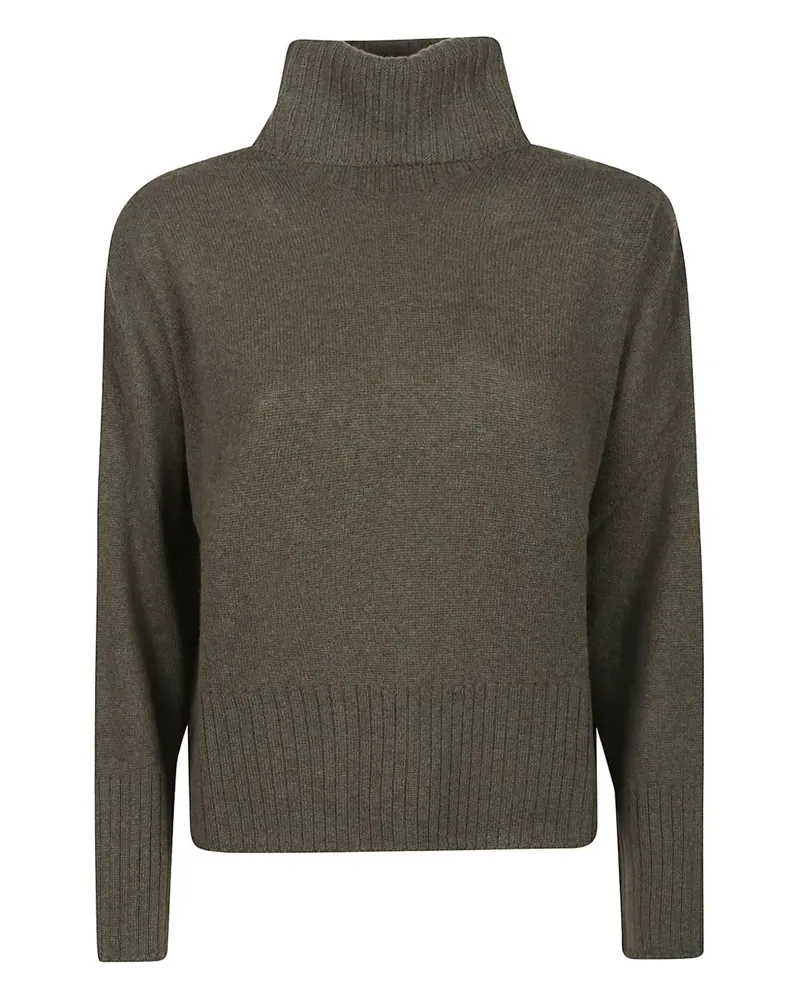 ARAGONA turtleneck cashmere sweater - Grün Grün