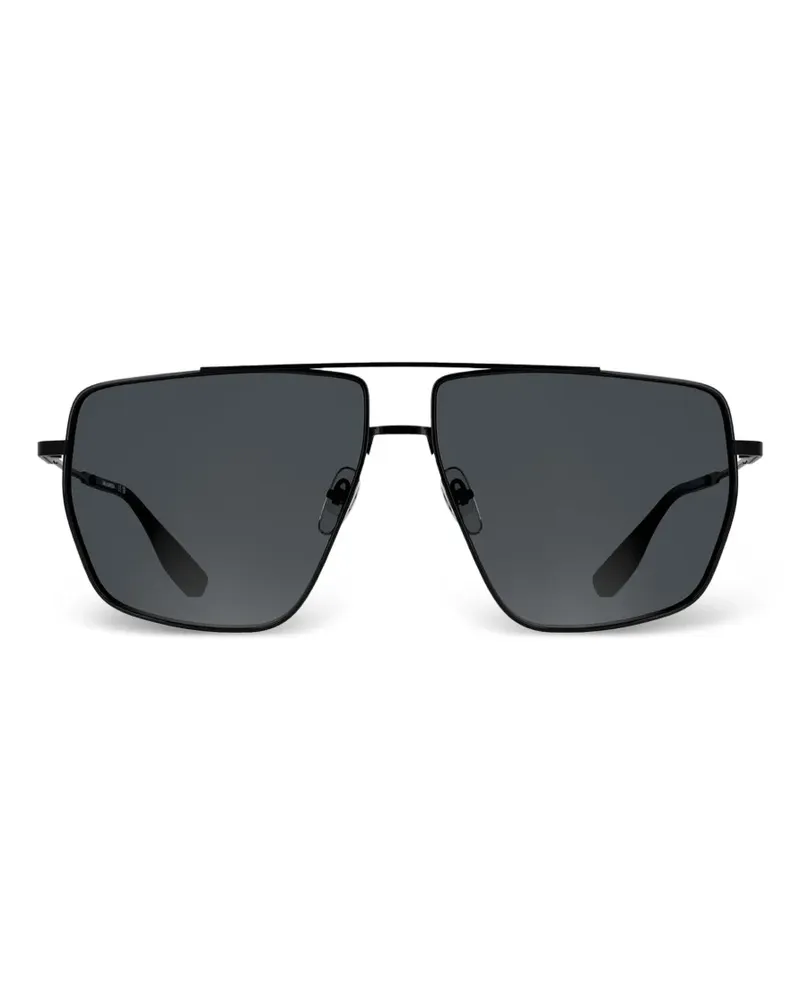 Karl Lagerfeld Sonnenbrille mit Logo - Schwarz Schwarz