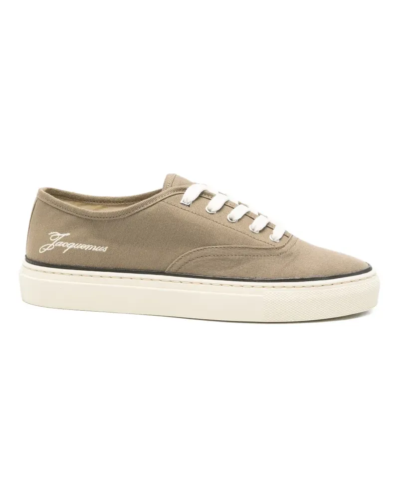 Jacquemus Sneakers mit Logo - Braun Braun