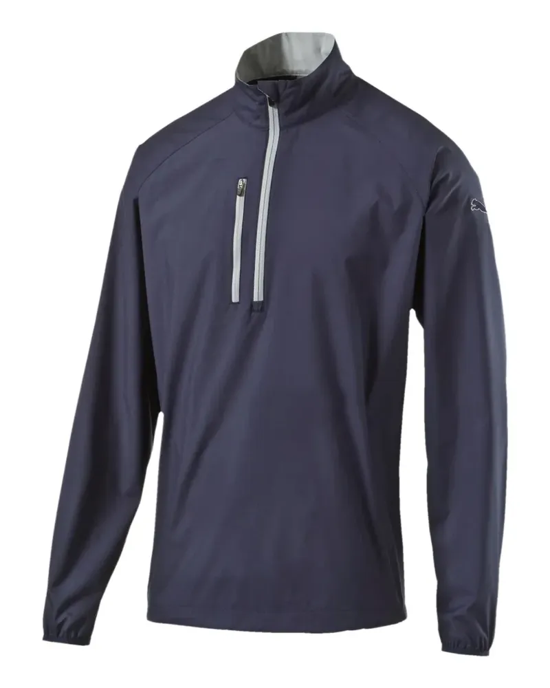 Puma Windbreaker mit Logo-Print - Blau Blau