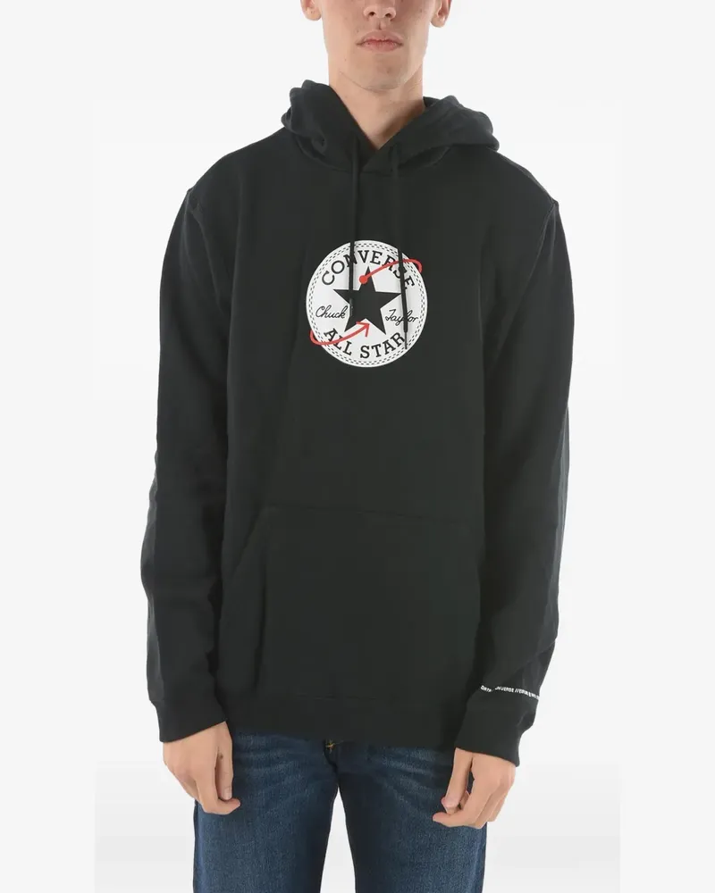 Converse Chuck Taylor Hoodie mit Logo - Schwarz Schwarz