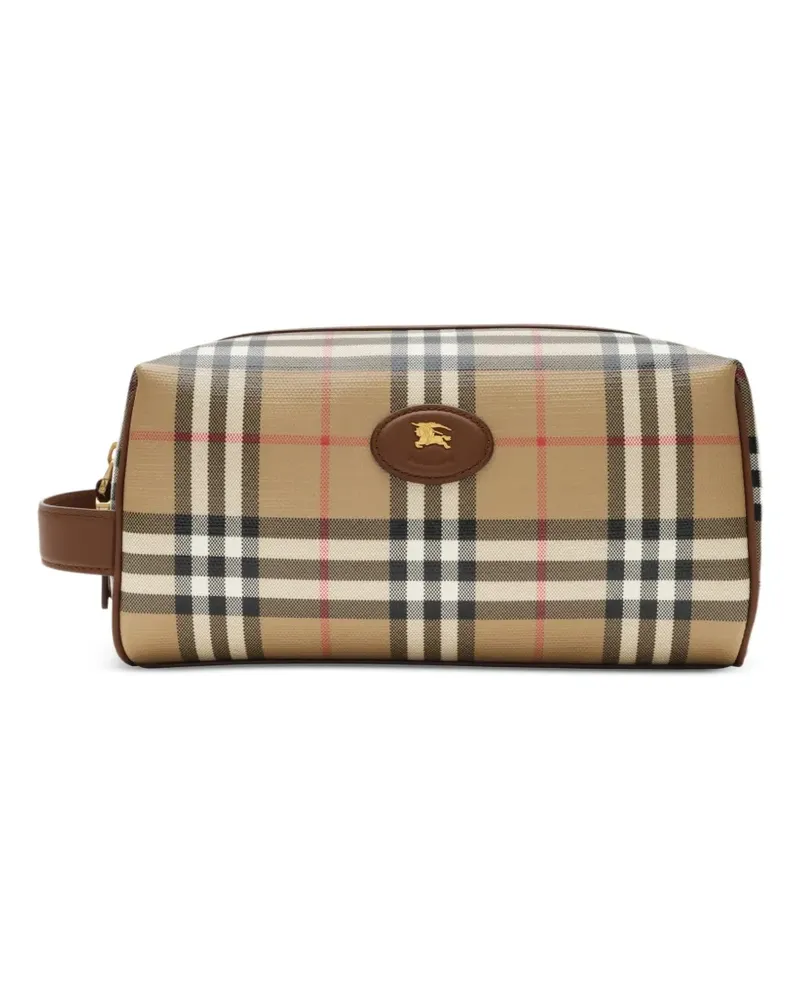 Burberry Check Reisetasche - Nude Nude