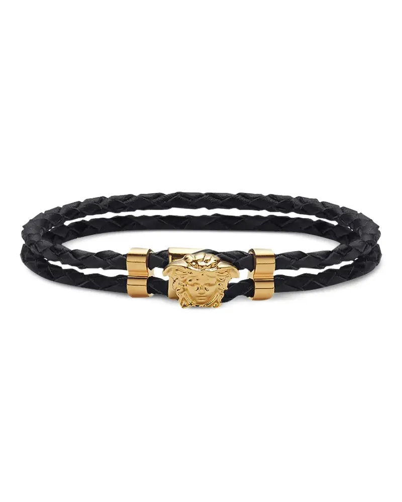 Versace Medusa logo bracelet - Schwarz Schwarz
