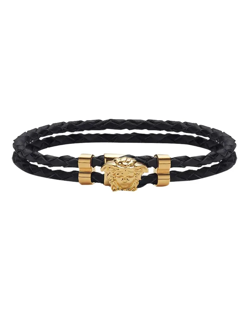 Versace Medusa logo bracelet - Schwarz Schwarz