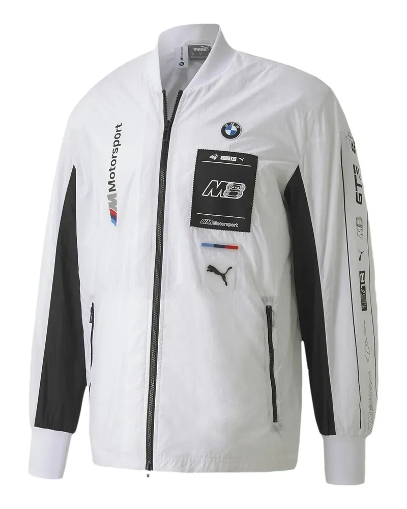 Puma Jacke im Motersport-Design - Weiß Weiß