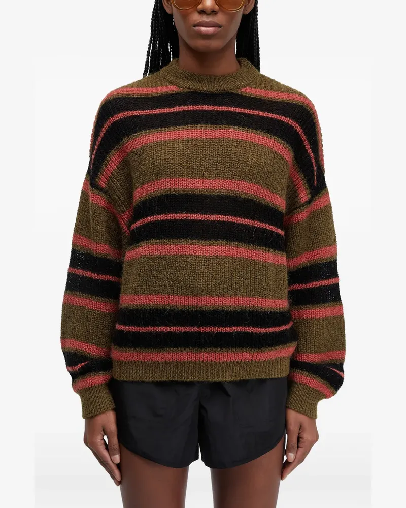 Osklen Gestreifter Pullover - Braun Braun
