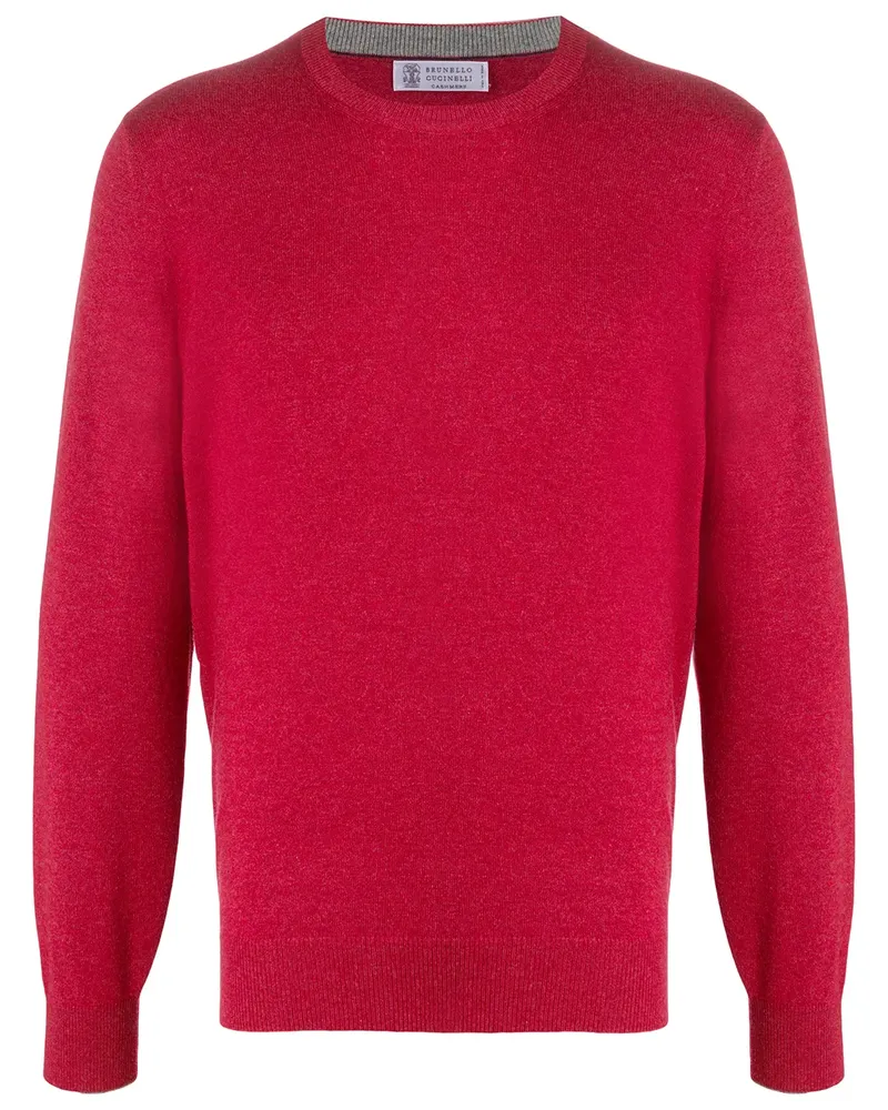Brunello Cucinelli Pullover aus Kaschmir - Rot Rot