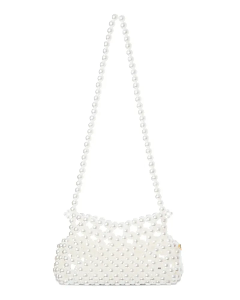 0711 Lucy faux-pearl mini bag - Nude Nude