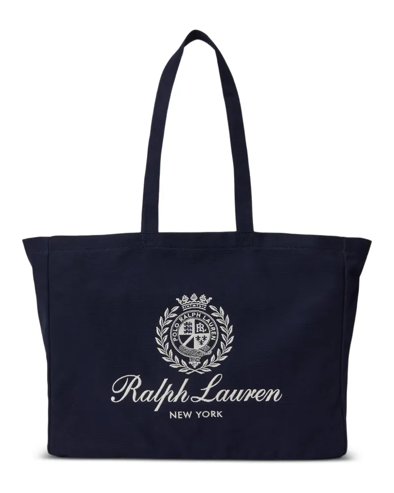 Ralph Lauren Shopper aus Canvas - Blau Blau