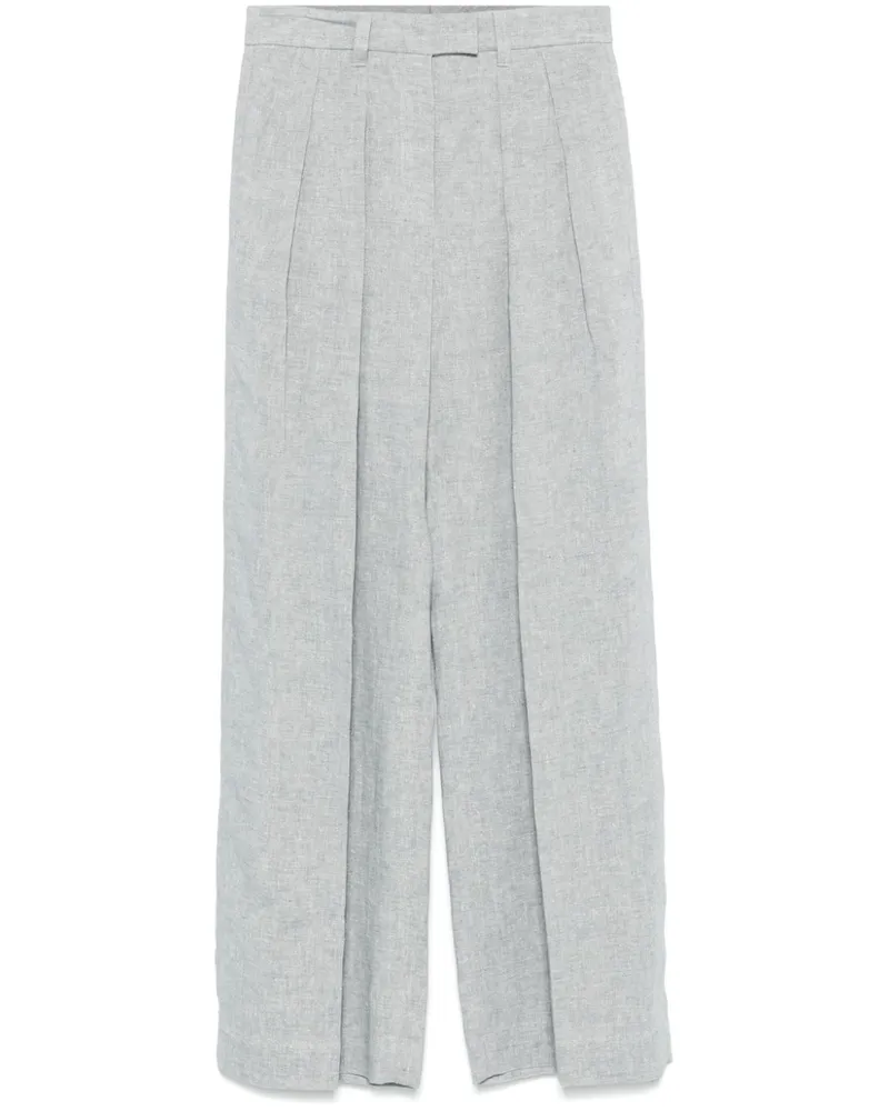Brunello Cucinelli Hose mit Metallic-Garn - Blau Blau