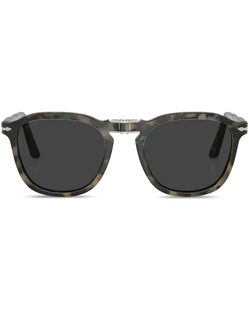 Persol Sonnenbrille mit rundem Gestell - Braun Braun
