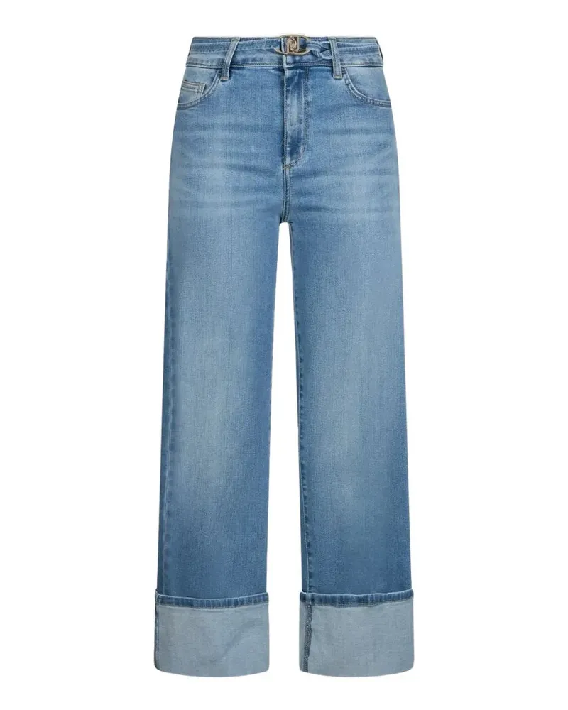 Liu Jo Jeans mit Gürtel - Blau Blau