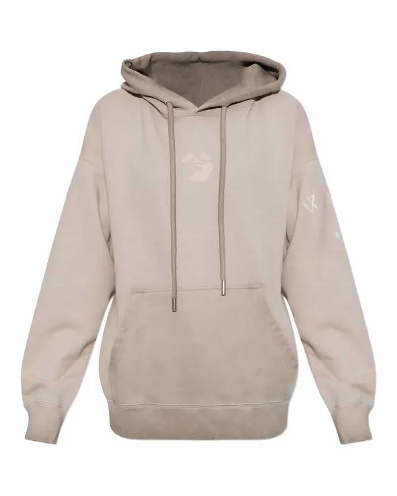 OFF-WHITE Hoodie im Oversized-Look - Nude Nude