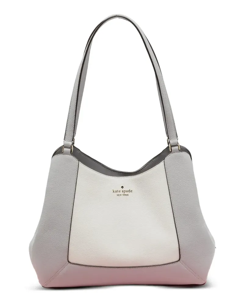 Kate Spade Lena leather shoulder bag - Grau Grau