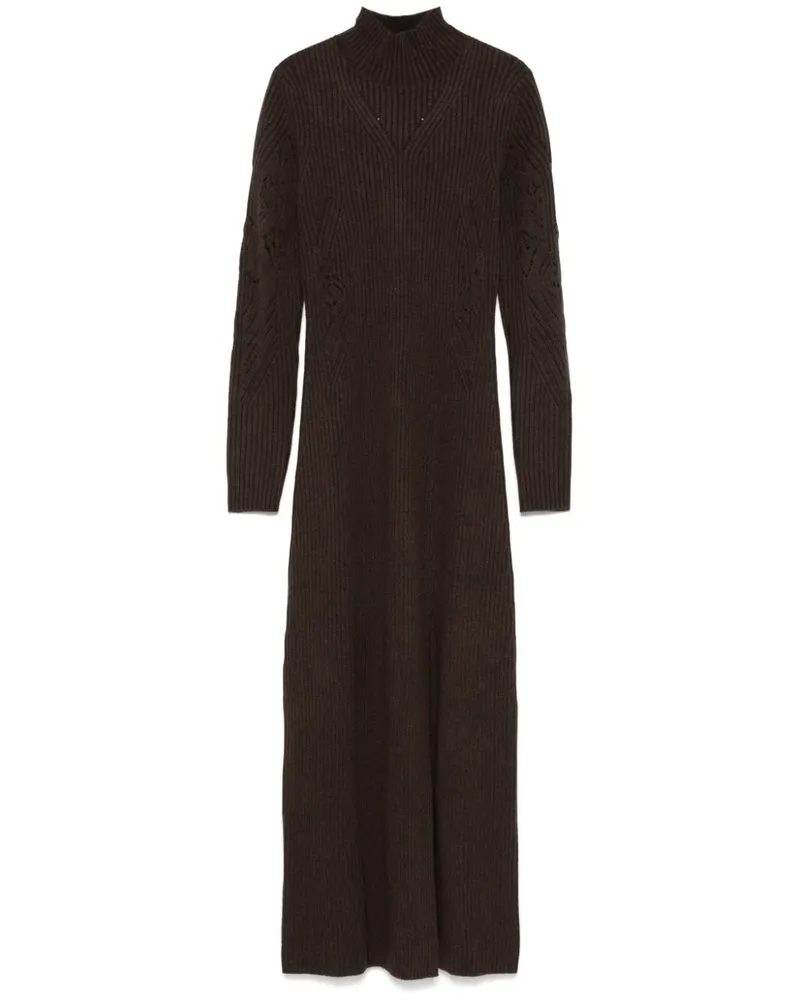 ba&sh Armia Maxikleid - Braun Braun