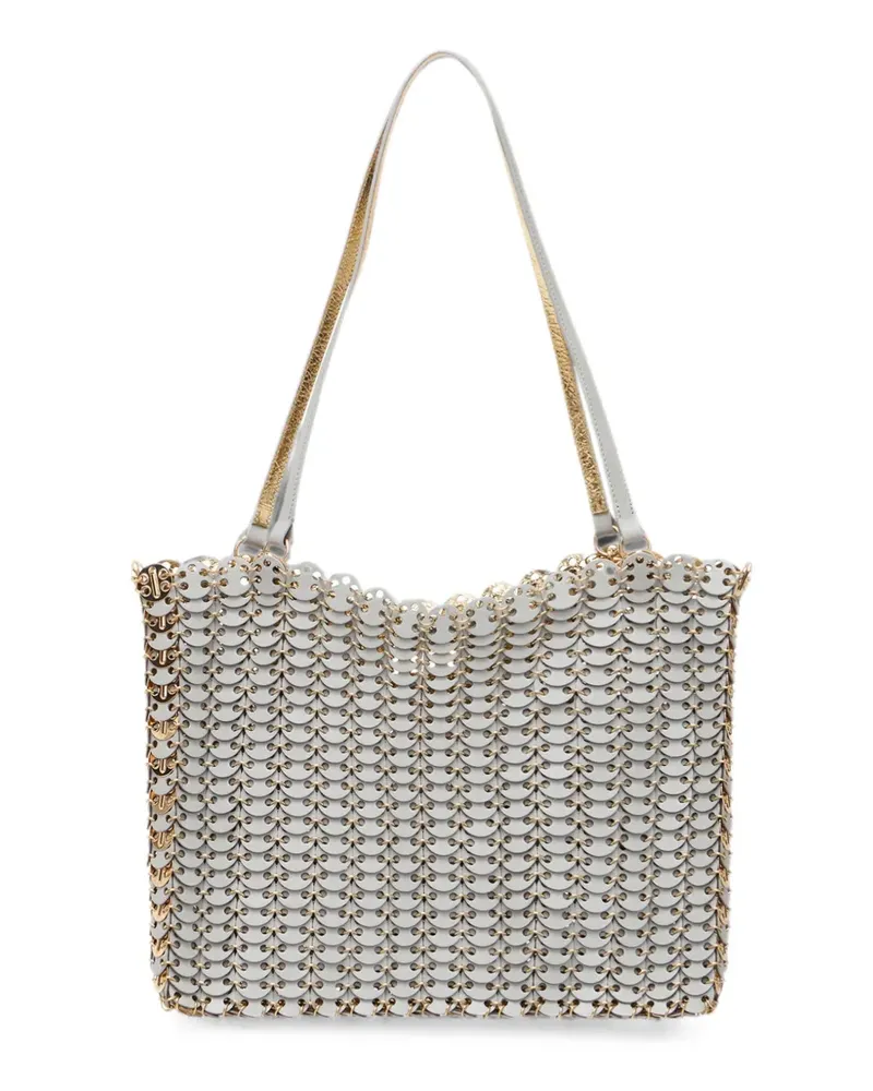 Paco Rabanne Schultertasche mit Ketten - Gold Gold
