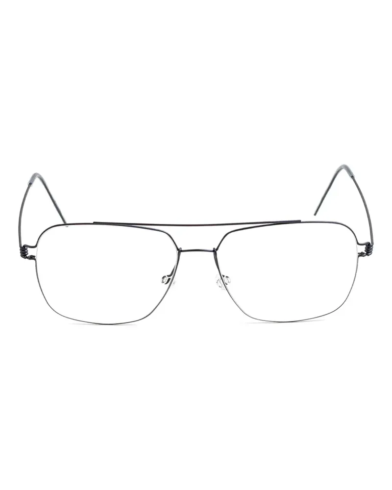 Lindberg Martin browline glasses - Schwarz Schwarz