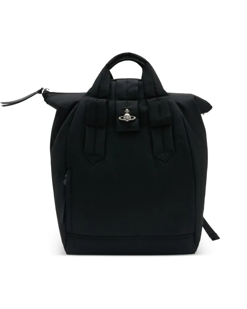 Vivienne Westwood handle steven backpack - Schwarz Schwarz